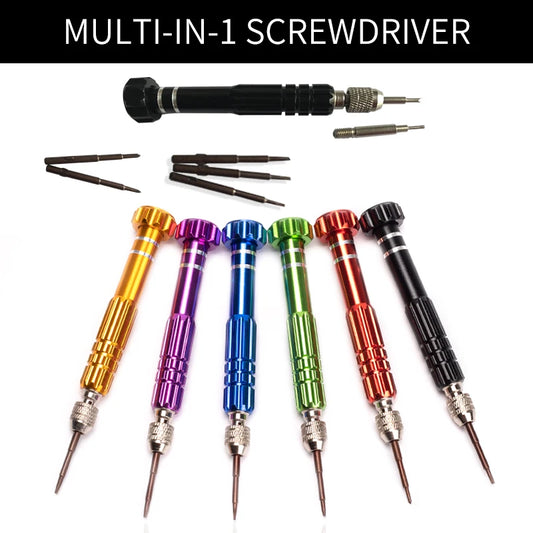 5 in 1 Mini Moilbe/cell Phone Repair Tool Precision Screwdriver Set for Phone and Watch Repairing